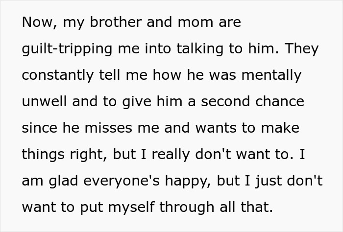 Dad Expects Kid To Forgive 20 Years Of Abuse Because He’s “Changed”, They Tell It Like It Is Dad Expects Kid To Forgive 20 Years Of Abuse Because He’s “Changed”, They Tell It Like It Is