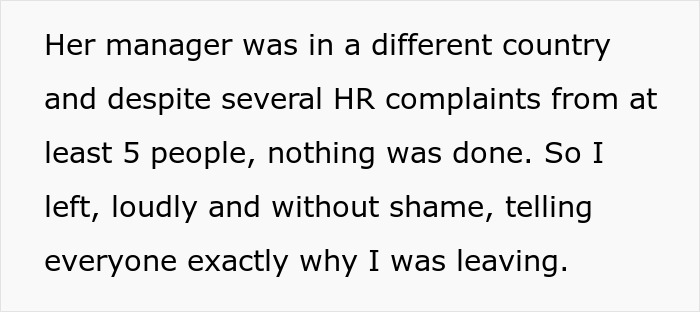 Woman Resigns After Her Manager Makes Her Life Hell, Proceeds To Come Back A Few Months Later And Get Her Fired