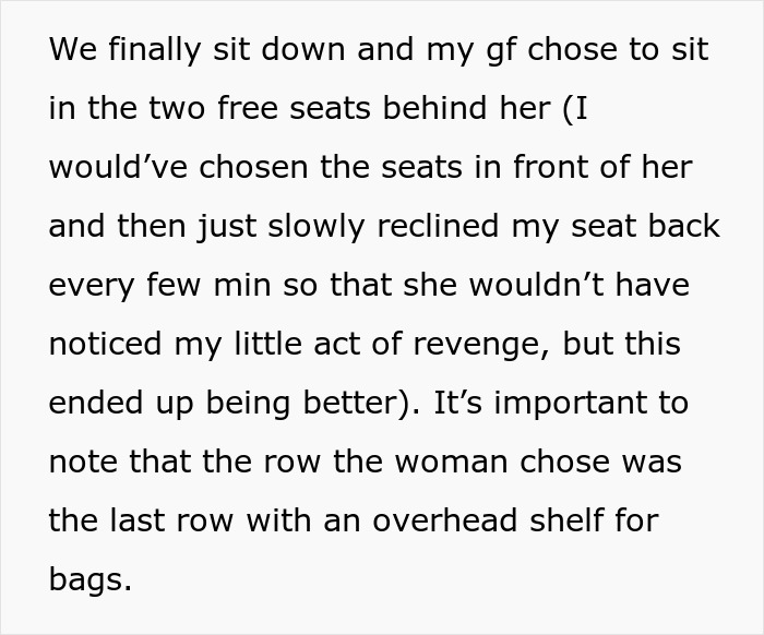 Woman Thinks She’s Entitled To Cut In Line Then Demand Things Be Moved From The Overhead Shelves, So This Man Teaches Her A Lesson Woman Thinks She’s Entitled To Cut In Line Then Demand Things Be Moved From The Overhead Shelves, So This Man Teaches Her A Lesson
