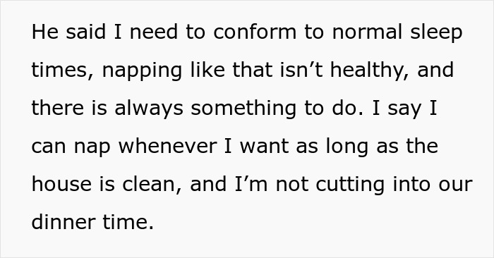 “I Can Nap Whenever I Want”: A Woman Wonders If She Is In The Wrong For Constantly Napping After Work “I Can Nap Whenever I Want”: A Woman Wonders If She Is In The Wrong For Constantly Napping After Work