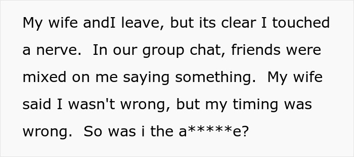 "Am I The Jerk For Being Pissed There Was No Alcohol At A Wedding?" "Am I The Jerk For Being Pissed There Was No Alcohol At A Wedding?"