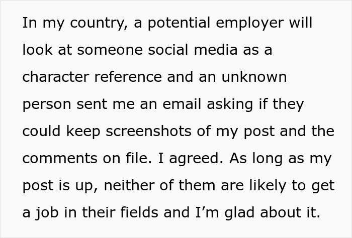 Woman Gets Revenge On Her School Bullies: “I Made It So They Won’t Ever Get A Job In Their Chosen Degree” Woman Gets Revenge On Her School Bullies: “I Made It So They Won’t Ever Get A Job In Their Chosen Degree”