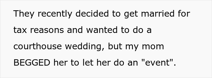 Woman Tells Her Sister's Wedding Guests Not To Touch The Food Because It's Leftovers From Her Wedding 8 Months Ago