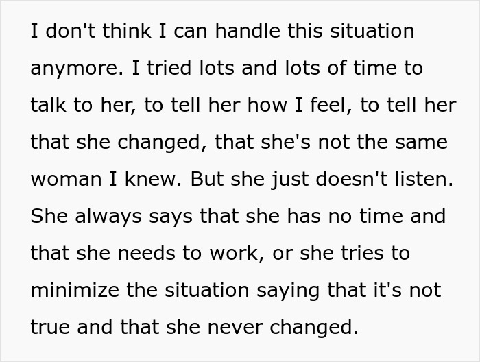 “My Wife Is Not The Woman I Used To Know. She Let The Fame Get To Her” “My Wife Is Not The Woman I Used To Know. She Let The Fame Get To Her”