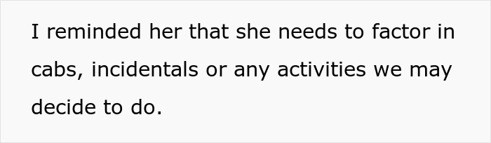 Woman Shares Her Experience With A Friend Who Brought Almost No Money On Vacation Woman Shares Her Experience With A Friend Who Brought Almost No Money On Vacation