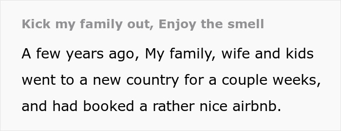 "I Got A Weird Feeling From Her": Family Lose Their $4,000 Airbnb Because Of Shady Owners, Plant Their Revenge Before Leaving "I Got A Weird Feeling From Her": Family Lose Their $4,000 Airbnb Because Of Shady Owners, Plant Their Revenge Before Leaving