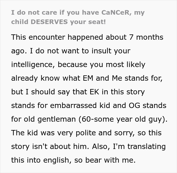 Karen Thinks Her Kid Deserves A Bus Seat More Than A Cancer Patient, Tries To Pull Him Out Of His Seat, Gets Instant Karma Karen Thinks Her Kid Deserves A Bus Seat More Than A Cancer Patient, Tries To Pull Him Out Of His Seat, Gets Instant Karma