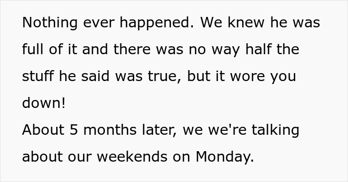 One-Upping Coworker Becomes The Laughing Stock Of The Office After His Web Of Lies Falls Apart One-Upping Coworker Becomes The Laughing Stock Of The Office After His Web Of Lies Falls Apart