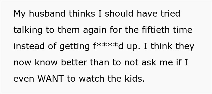 Woman Finds A Way To Stop Her BIL’s Family Pawning Their Children On Her, As She Gets High Woman Finds A Way To Stop Her BIL’s Family Pawning Their Children On Her, As She Gets High