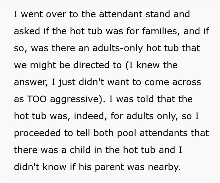 "She Thought The Rules Didn't Apply To Her": Entitled Mom Is Put In Her Place At A Resort Pool "She Thought The Rules Didn't Apply To Her": Entitled Mom Is Put In Her Place At A Resort Pool