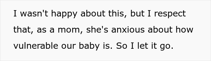 "Her Sister Was Offended And Left": Wife Doesn't Let 14 Y.O. Stepson Hold Her Newborn, Husband Does The Same With Wife's Sister "Her Sister Was Offended And Left": Wife Doesn't Let 14 Y.O. Stepson Hold Her Newborn, Husband Does The Same With Wife's Sister