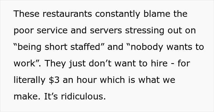 Employee Shares The Truth About Restaurants Being ‘Short-Staffed’ Due To Lack Of Hiring, Not Because ‘No One Wants To Work’