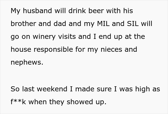 Woman Finds A Way To Stop Her BIL’s Family Pawning Their Children On Her, As She Gets High Woman Finds A Way To Stop Her BIL’s Family Pawning Their Children On Her, As She Gets High
