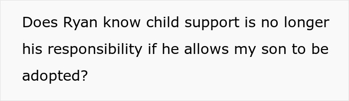 Woman's Ex Finds Out What Her New Husband Does For A Living, Demands Child Support Be Dropped Woman's Ex Finds Out What Her New Husband Does For A Living, Demands Child Support Be Dropped