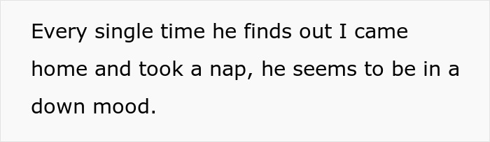 “I Can Nap Whenever I Want”: A Woman Wonders If She Is In The Wrong For Constantly Napping After Work “I Can Nap Whenever I Want”: A Woman Wonders If She Is In The Wrong For Constantly Napping After Work