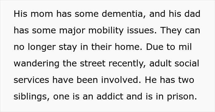 Couple Calls It Quits After Wife Refuses To House Husband’s “Medically Needy” Parents Couple Calls It Quits After Wife Refuses To House Husband’s “Medically Needy” Parents