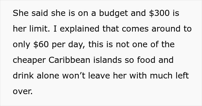Woman Shares Her Experience With A Friend Who Brought Almost No Money On Vacation Woman Shares Her Experience With A Friend Who Brought Almost No Money On Vacation