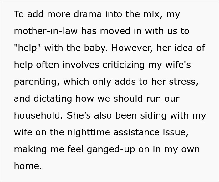 Dad Says His Sleep Is More Important Than Helping With The Baby At Night Because Of His Job, Asks For People's Perspectives Online Dad Says His Sleep Is More Important Than Helping With The Baby At Night Because Of His Job, Asks For People's Perspectives Online