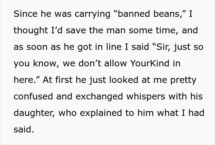 Foreigner Thinks He's Being Kicked Out Of A Coffee Shop Because Of His Ethnicity, Barista Realizes His Mistake Too Late Foreigner Thinks He's Being Kicked Out Of A Coffee Shop Because Of His Ethnicity, Barista Realizes His Mistake Too Late