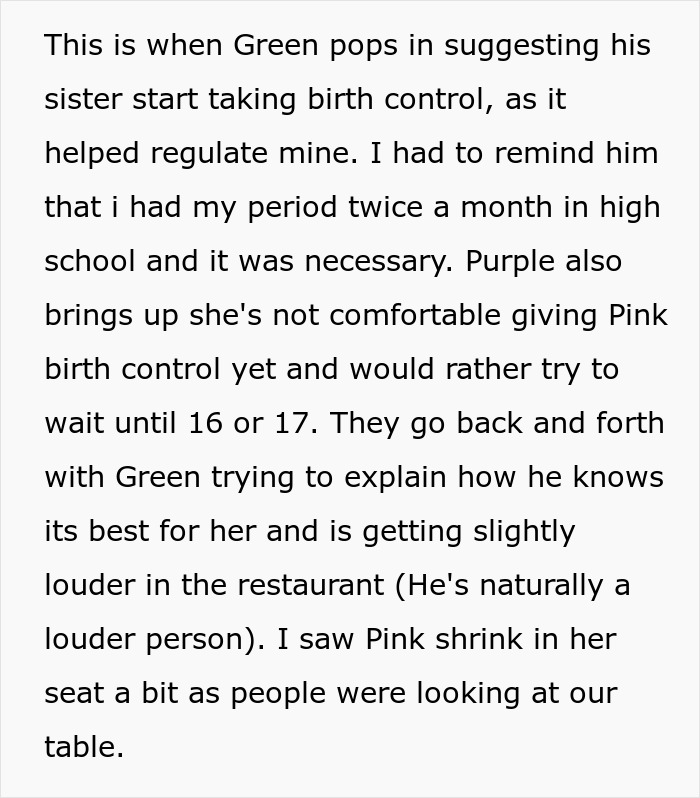 Guy Starts Mansplaining Periods To His Little Sister During Family Dinner, His Fiancée Asks Him A Question That Shuts Him Down
