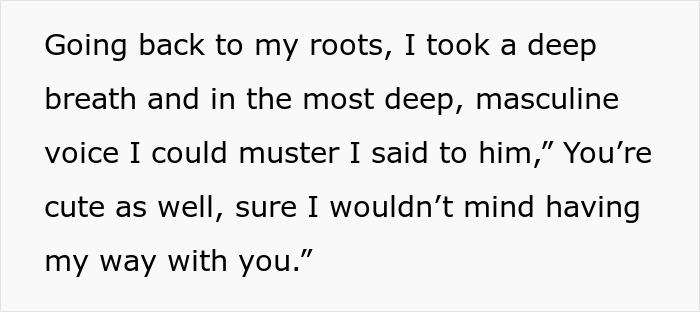Man Hits On A Woman Without Knowing She's Trans, She Shuts Him Down In A Brilliant Way Man Hits On A Woman Without Knowing She's Trans, She Shuts Him Down In A Brilliant Way