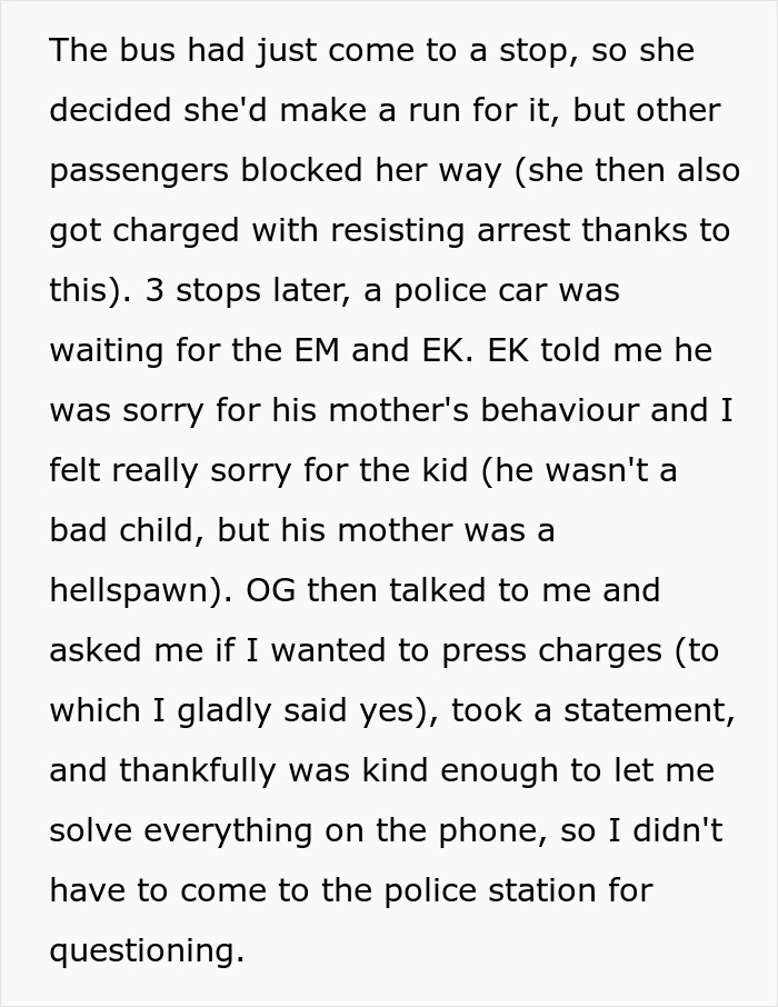 Karen Thinks Her Kid Deserves A Bus Seat More Than A Cancer Patient, Tries To Pull Him Out Of His Seat, Gets Instant Karma