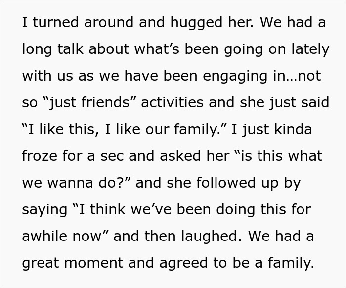People Online Are Cheering For This Guy Who Just Wanted To Help A Childhood Friend Out And Accidentally Fell Into A Family With Her People Online Are Cheering For This Guy Who Just Wanted To Help A Childhood Friend Out And Accidentally Fell Into A Family With Her
