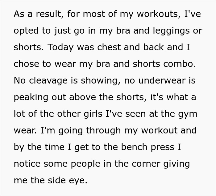 Woman Gets Fat-Shamed At A Gym And Is Ordered To ‘Put On A Shirt’ By Entitled Girl Saying That Her Outfit Is ‘Unsanitary’