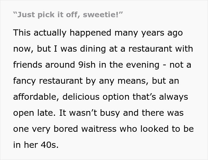 "I Wish I Could've Seen Her Face": Person Teaches Rude Waitress A Lesson After She Refused To Follow Their Food Order "I Wish I Could've Seen Her Face": Person Teaches Rude Waitress A Lesson After She Refused To Follow Their Food Order