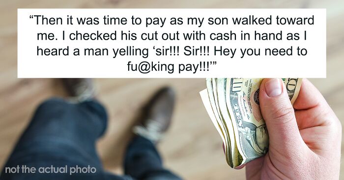 Chaotic Scene Unfolds At Barber’s Shop After This Man Tries To Pay With Cash And Angry Barber Snaps At Him