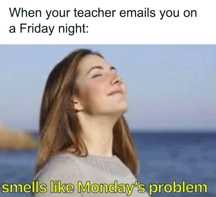 funny teacher monday meme