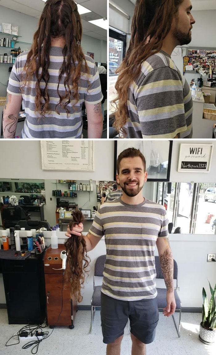 I Donated My Hair To The "Wigs For Kids" After Growing It For Four Years