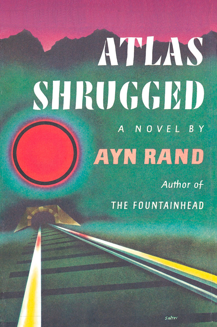 Cover of "Atlas Shrugged" book