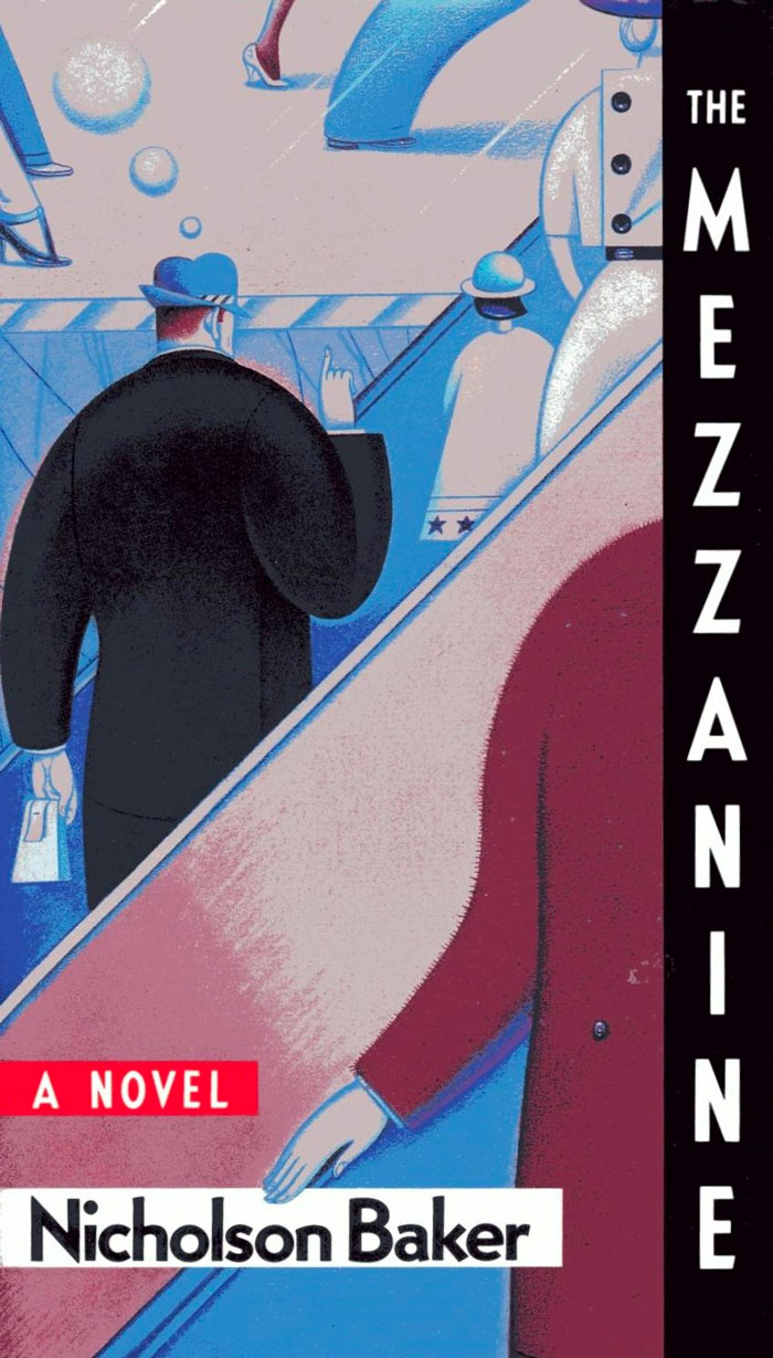 Cover for "The Mezzanine" book