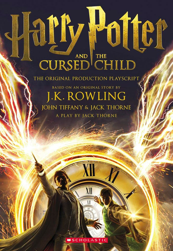Cover for "Harry Potter And The Cursed Child" book