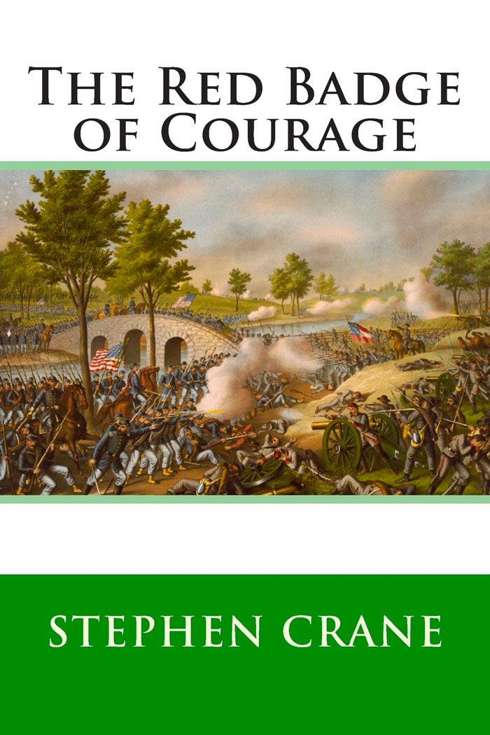 Cover for "The Red Badge Of Courage" book