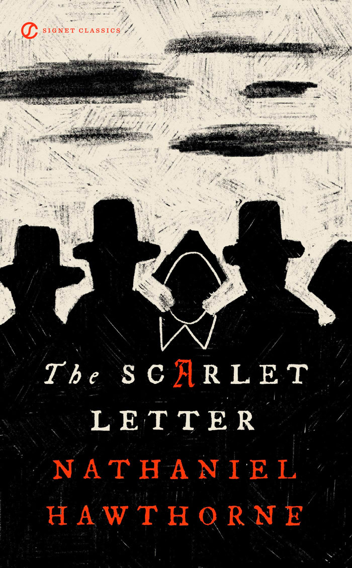 Cover for "The Scarlet Letter" book