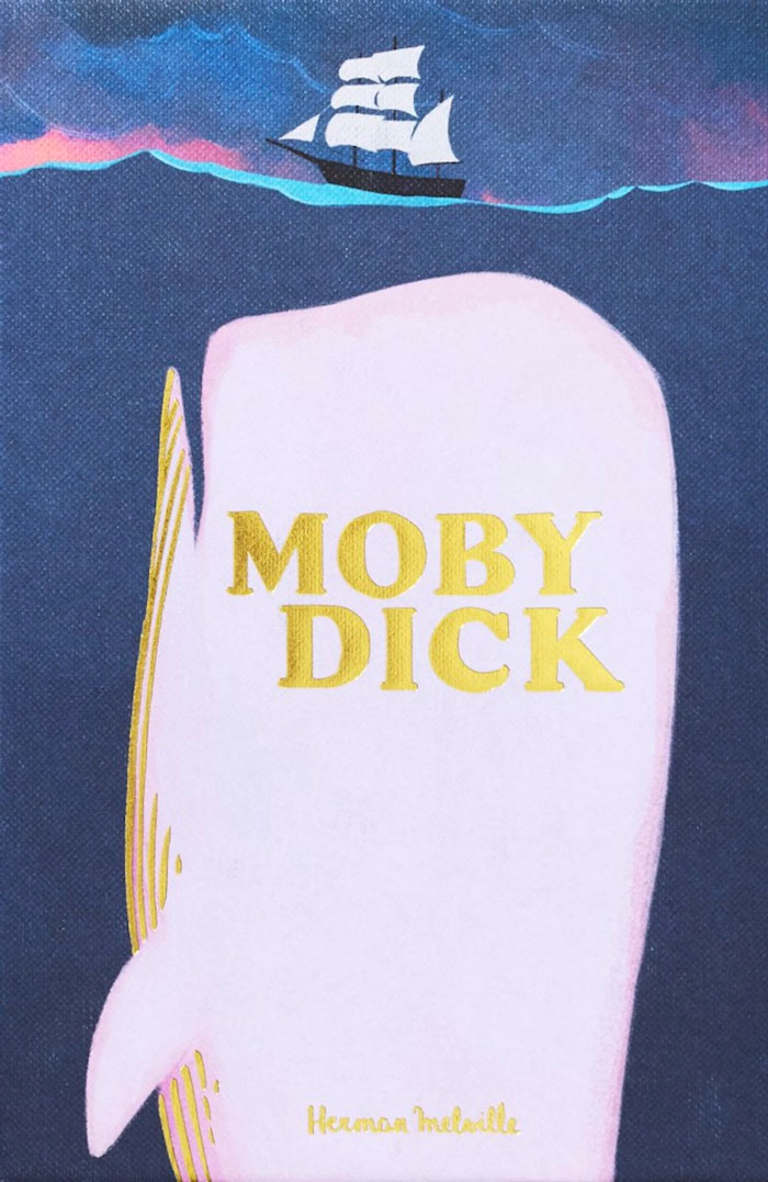 Cover for "Moby Dick" book
