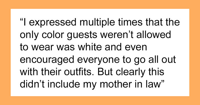 Bride Comes Up With A Brilliant Punishment For Anyone Who Shows Up In White To The Wedding After Seeing What MIL Plans On Wearing