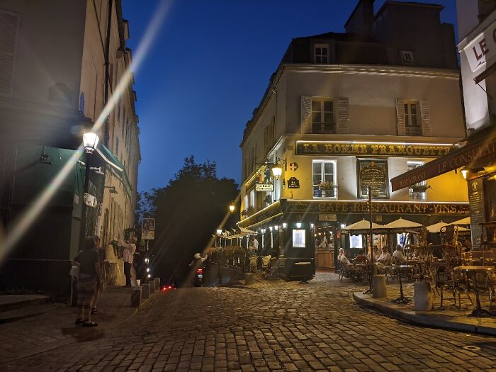 Les Abbesses By Night, Paris (France)