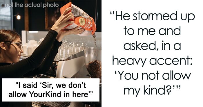 Foreigner Thinks He’s Being Kicked Out Of A Coffee Shop Because Of His Ethnicity, Barista Realizes His Mistake Too Late