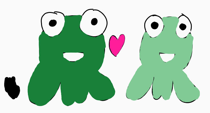 Two Gay Froggos With An Enby Tadpole