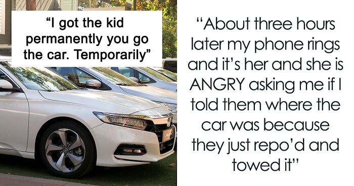 Man Gets Rewarded With Full Custody Of His Child While Divorced Wife’s Irresponsible Nature Gets Her Car Seized