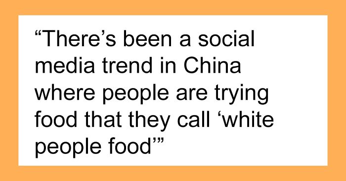 “White People Food” Is The New, Unexpected Trend In China