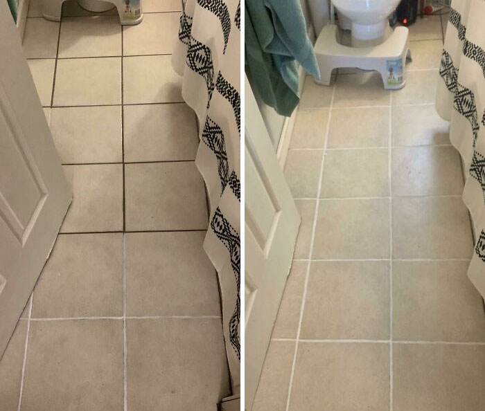 I Thought Y’all Might Like My Grout Transformation