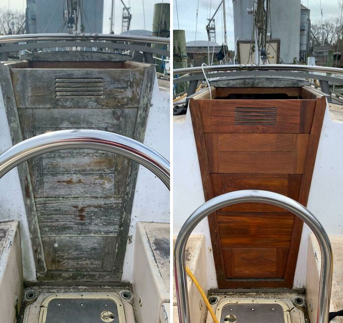 Sailboat Companionway Restoration
