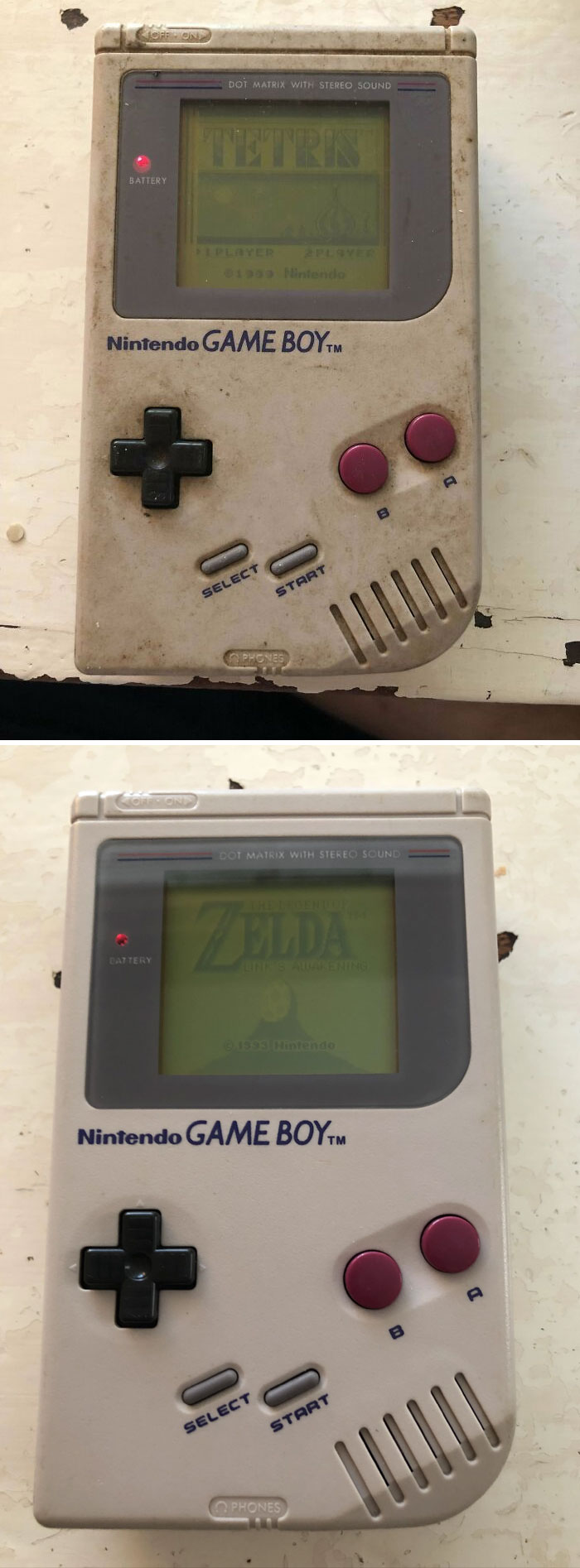 I Did My First Refurbish. The Gameboy Was Reduced From A Hoarder's House Set To Be Demolished