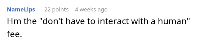 "The 'Don't Have To Interact With A Human' Fee": Tipping Option At Self-Checkout Sparks Outrage "The 'Don't Have To Interact With A Human' Fee": Tipping Option At Self-Checkout Sparks Outrage