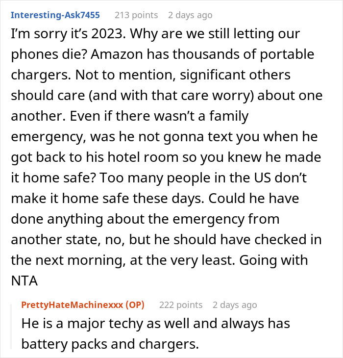 Man Thinks He Shouldn’t Have To Disrupt His Plans To “Cater To His Wife” After Family Emergency Leaves Her Anxious And Alone