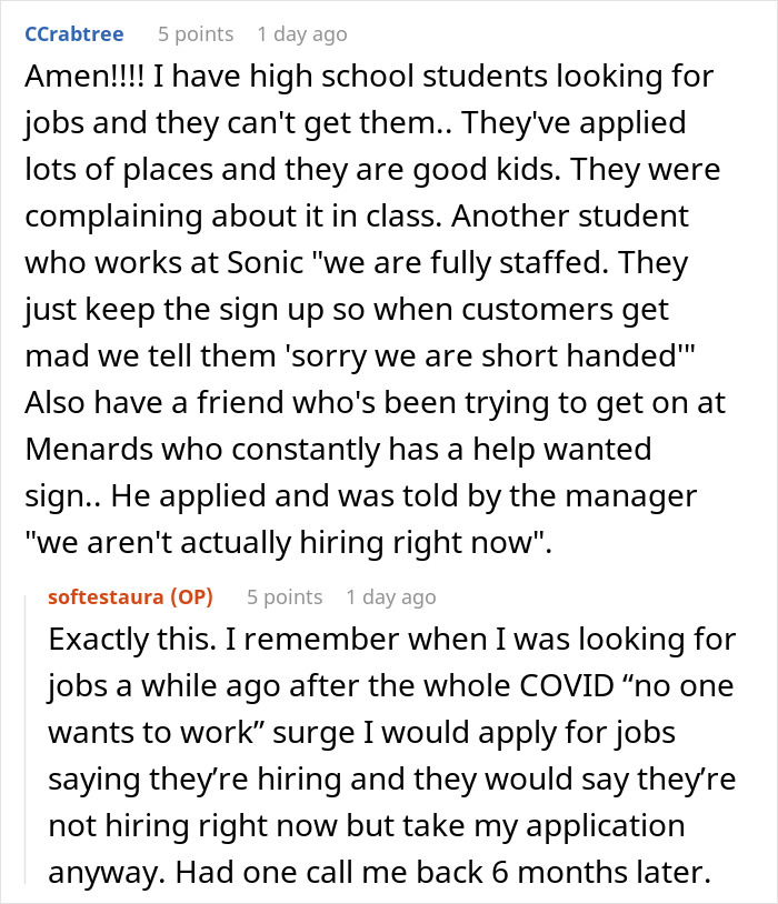 Employee Shares The Truth About Restaurants Being ‘Short-Staffed’ Due To Lack Of Hiring, Not Because ‘No One Wants To Work’